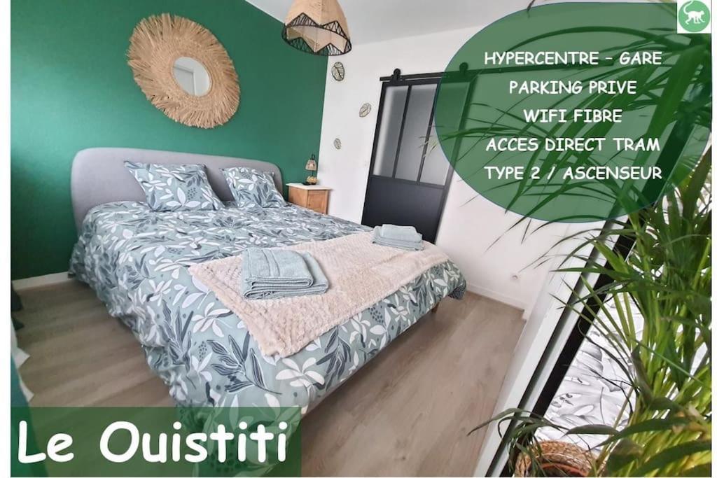 Le Ouistiti - 50 M De La Gare - Parking Prive Daire Tours Dış mekan fotoğraf